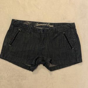 Dark Wash Denim Shorts